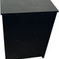 Rustic Basket Cabinet Black Wood Frame Woven Storage Drawers (Pre-Loved)