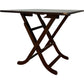 Vintage Folding Table Wood Square (Pre-Loved)