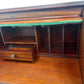 Vintage Wooden Roll Top Desk with Brass Handles (Pre-Loved)