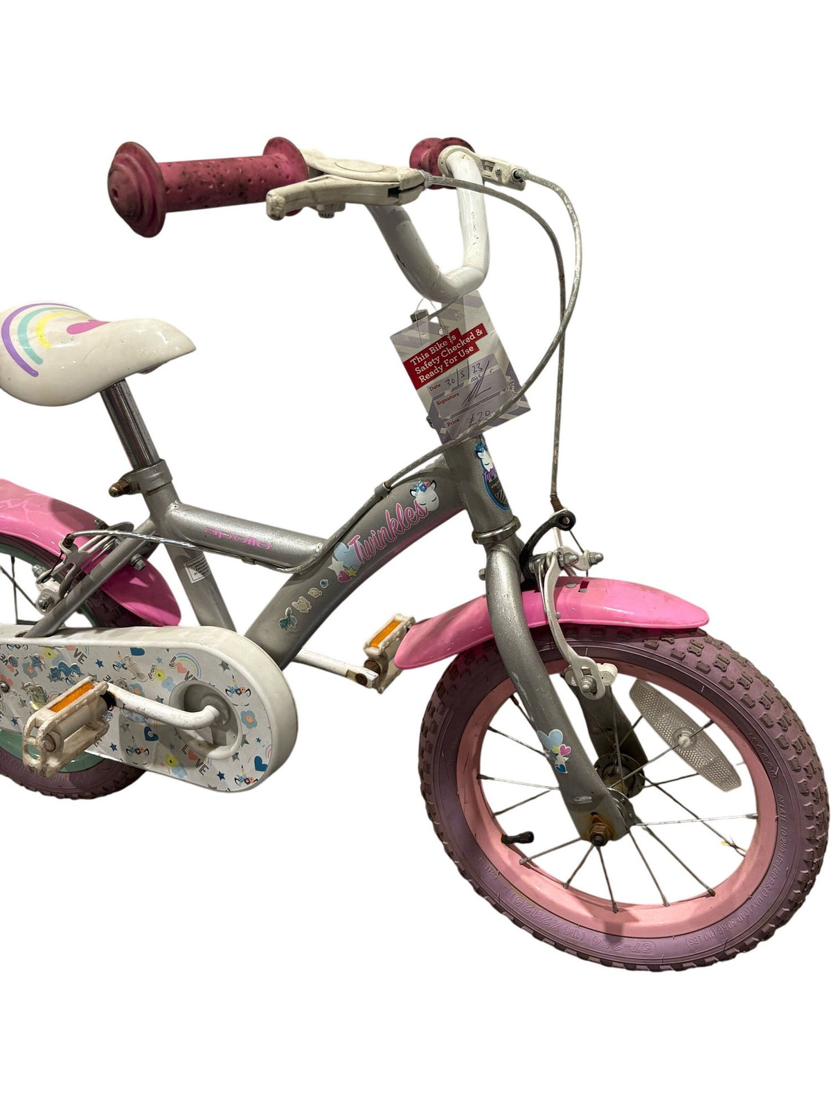 Serviced Twinkle Kids Bike 14" (Pre-Loved)s