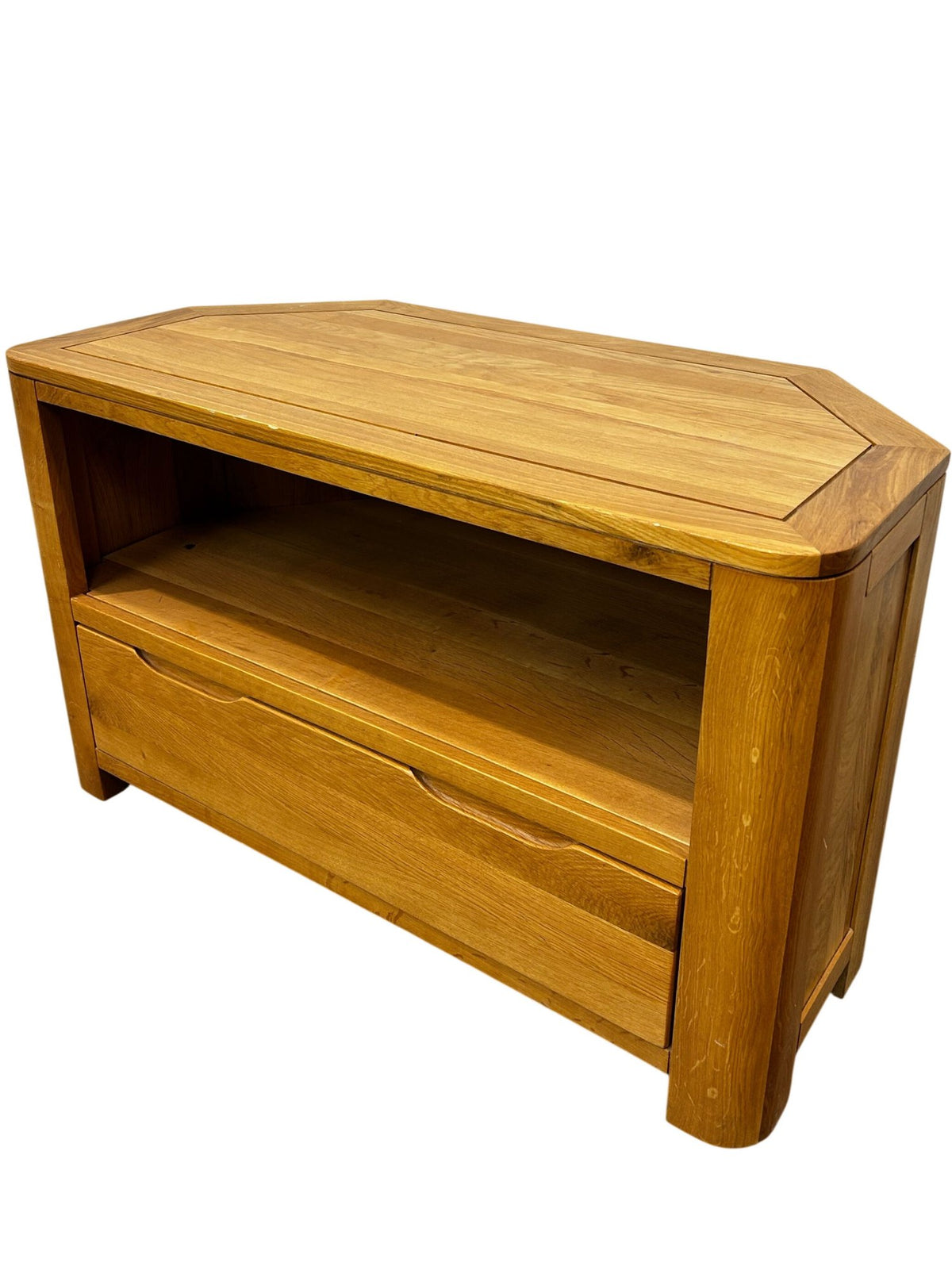 Wooden TV Stand with Drawer (Pre-Loved)