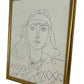 Pablo Picasso Françoise Au Bandeau Framed Art Print (Pre-Loved)