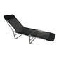 Set Of 2 Black Folding Sun Loungers (Pre-Loved)