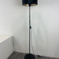 Black Tall Lamp with Velvet Shade (Pre-loved)