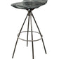 Calligaris l'Eau Transparent Chrome Bar Stool (Pre-Loved)