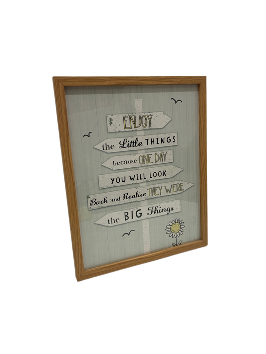 Positivity Framed Sign (Pre-loved)