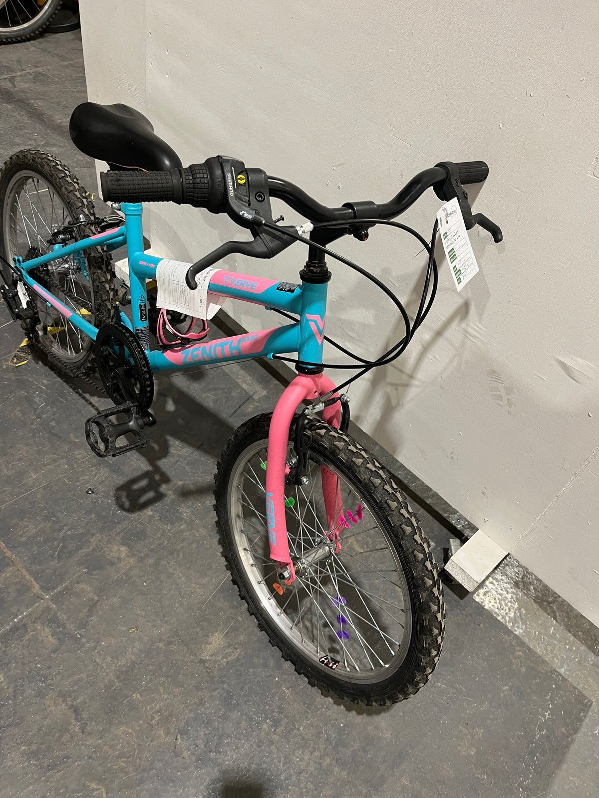 Verve Pink Blue 20” Children’s Bike (Pre-Loved)