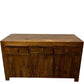 Vintage Solid Wood Sideboard with 3 Drawers & 2 Cupboards (Pre-Loved)