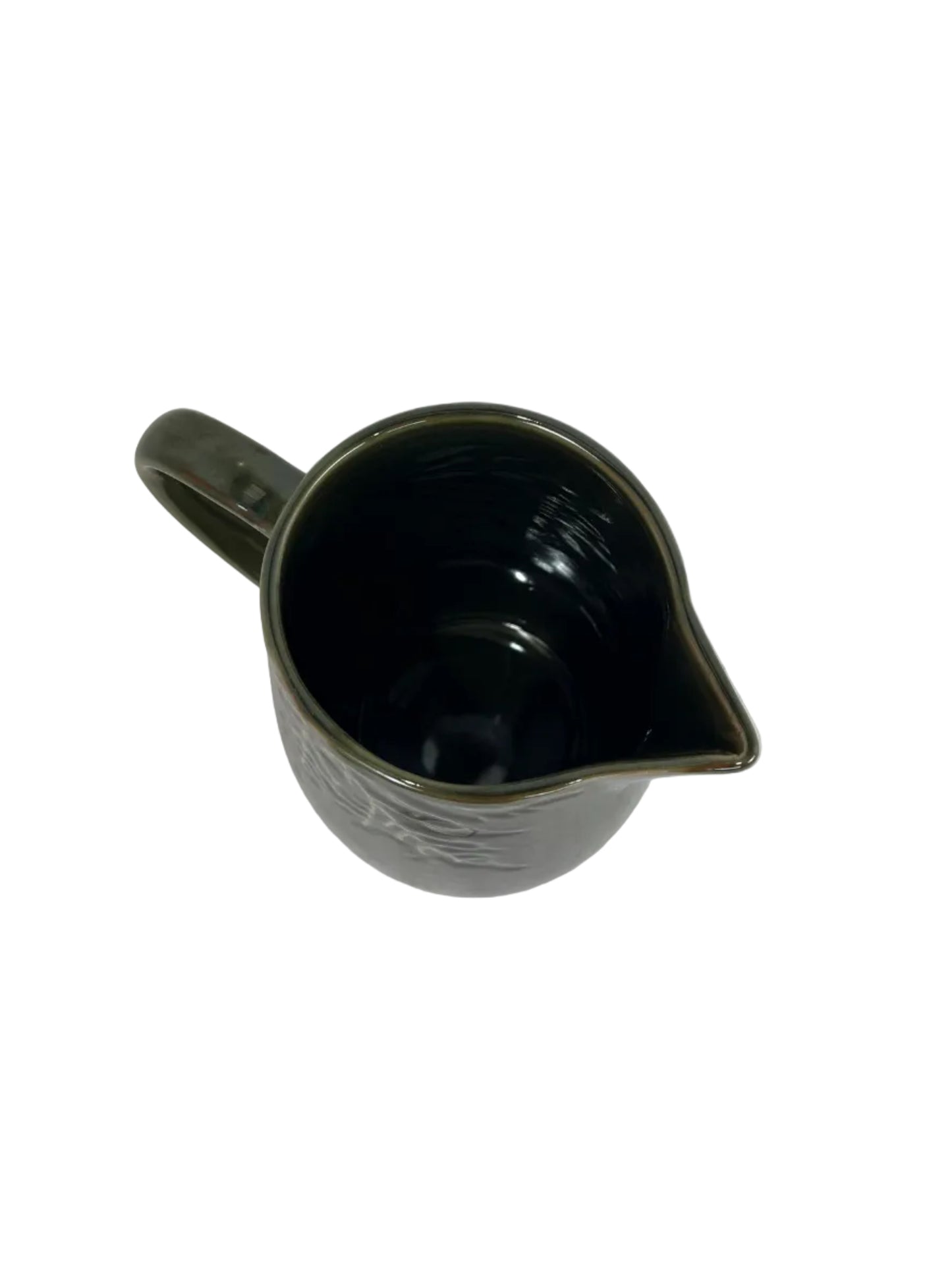 Stoneware Fern Embossed Jug (New)