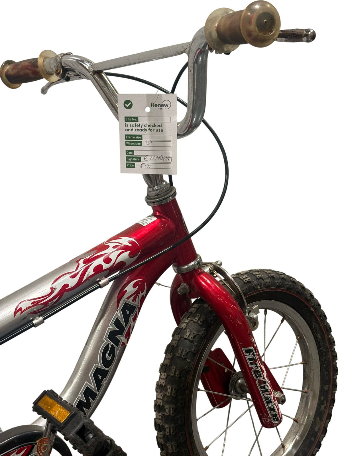 Serviced Magna Fire Blaze Bike 14" (Pre-Loved)