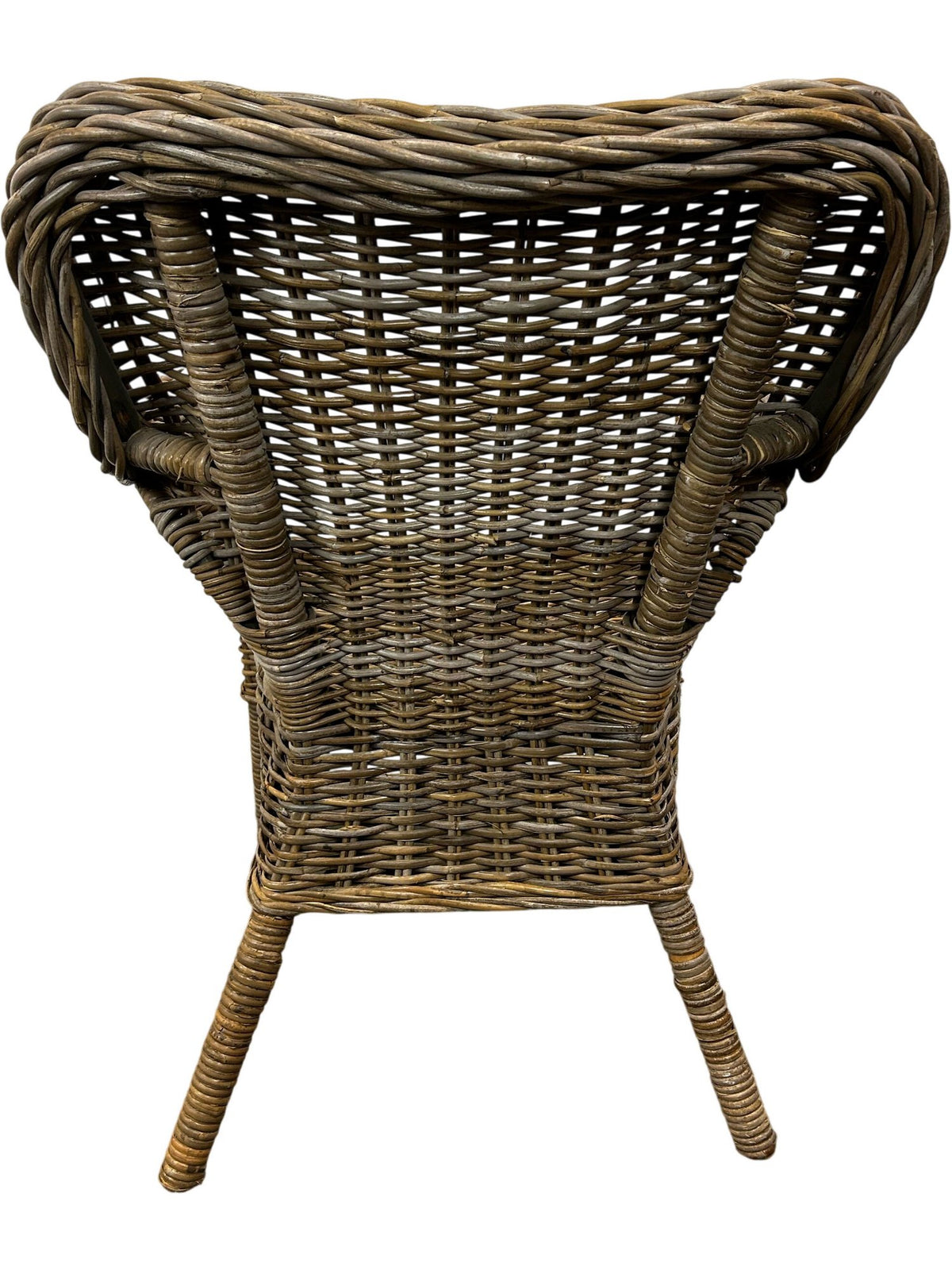 Rattan Armchair Natural Finish (Pre-Loved)