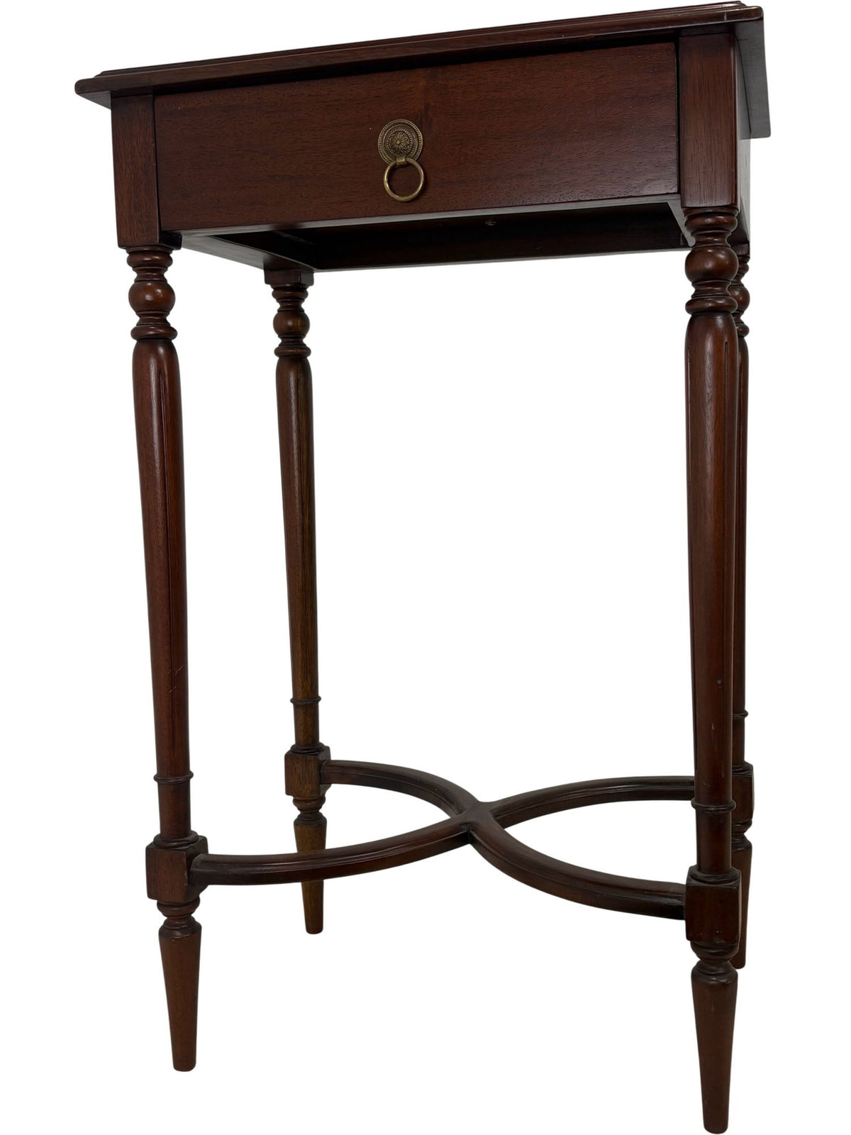 Antique Wooden End Table with Drawer (Pre-Loved)