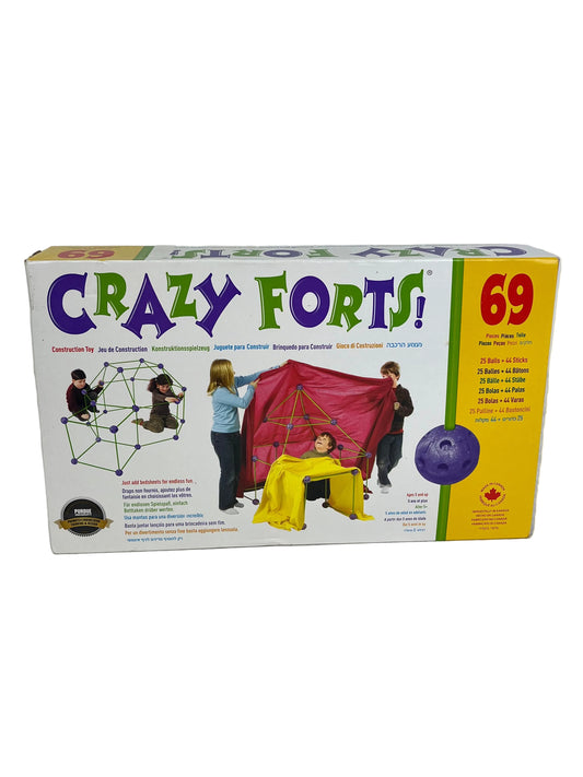 Crazy Forts! 69 Piece Construction Set (New)