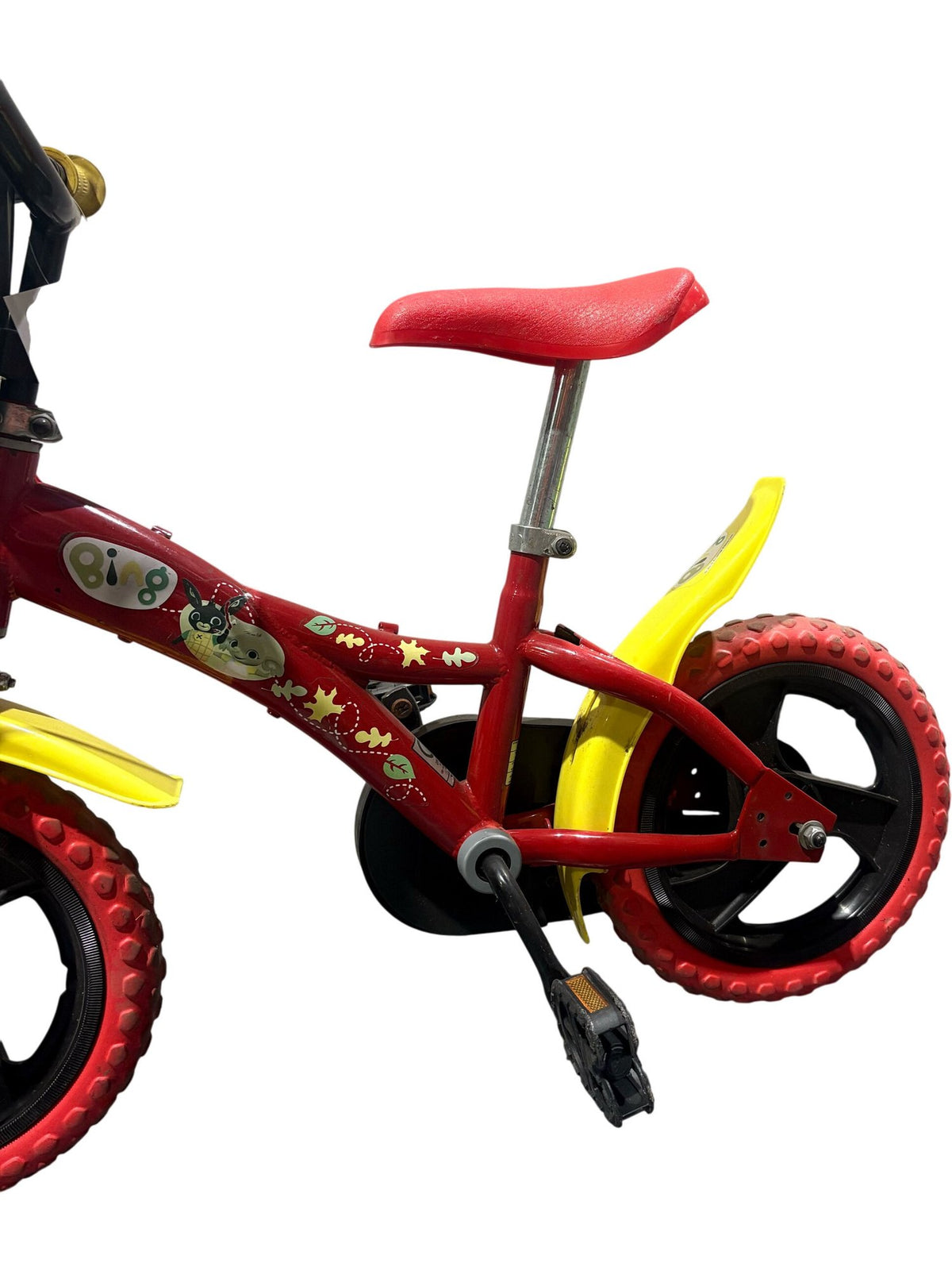 Serviced Bing Children's Bike 14" Red and Yellow (Pre-Loved)