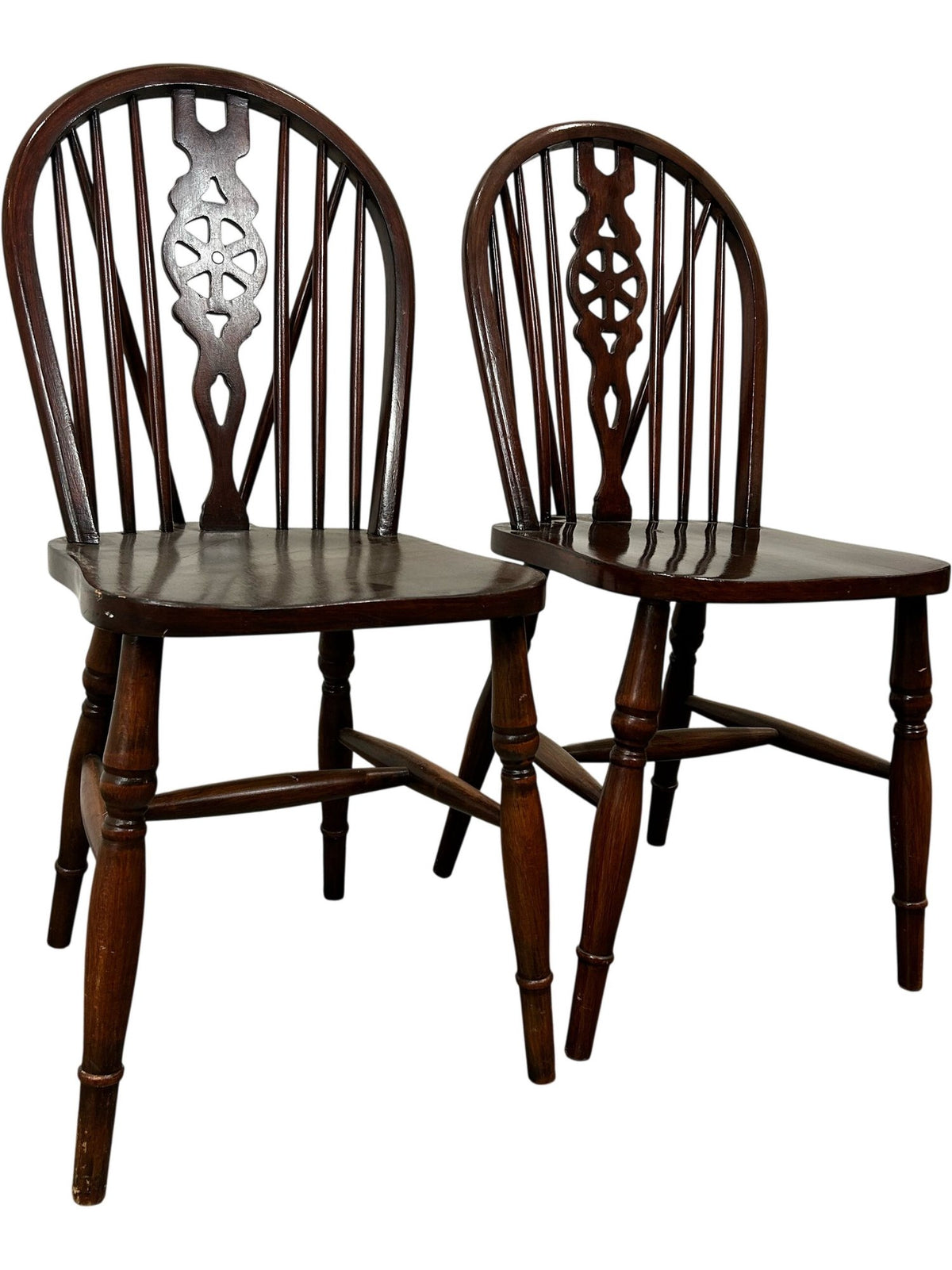 Vintage Wooden Dining Chairs Set (Pre-Loved)