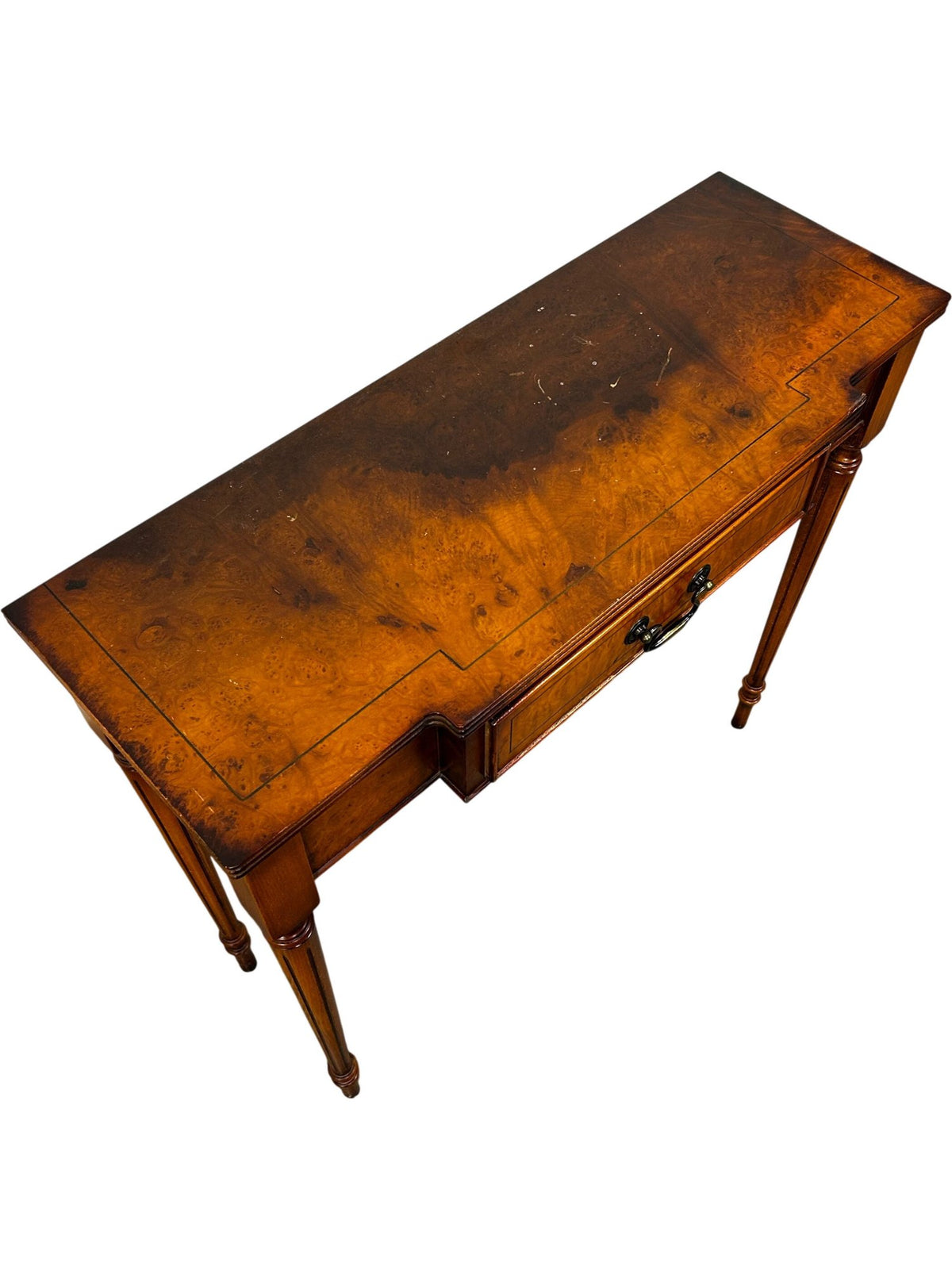Vintage Wooden Console Table with Drawer (Pre-Loved)