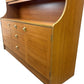 Wooden Sideboard With Glass Doors (Pre-Loved)