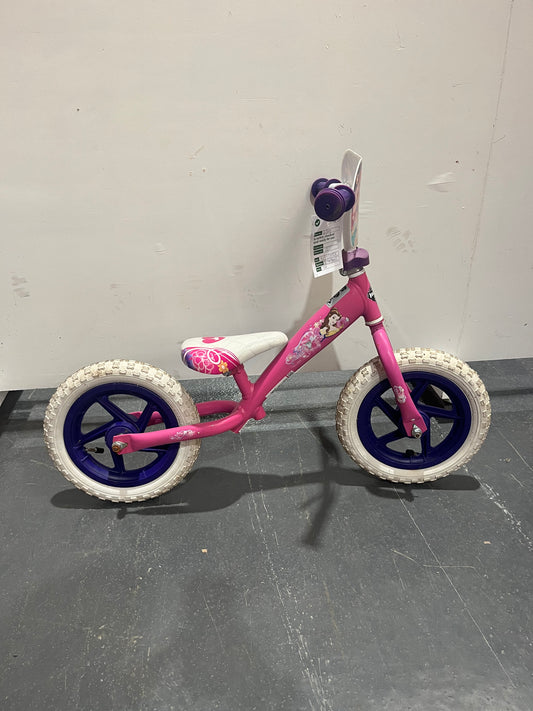 Pink Princess 12” Children’s Balance Bike (Pre-Loved)