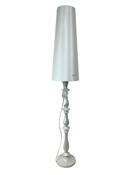 White Iridescent Floor Lamp (Pre-Loved)