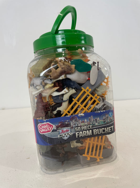 Farm Bucket Toy Pieces (Pre-loved)