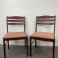 Brown Cushioned Chairs X2 (Pre-loved)