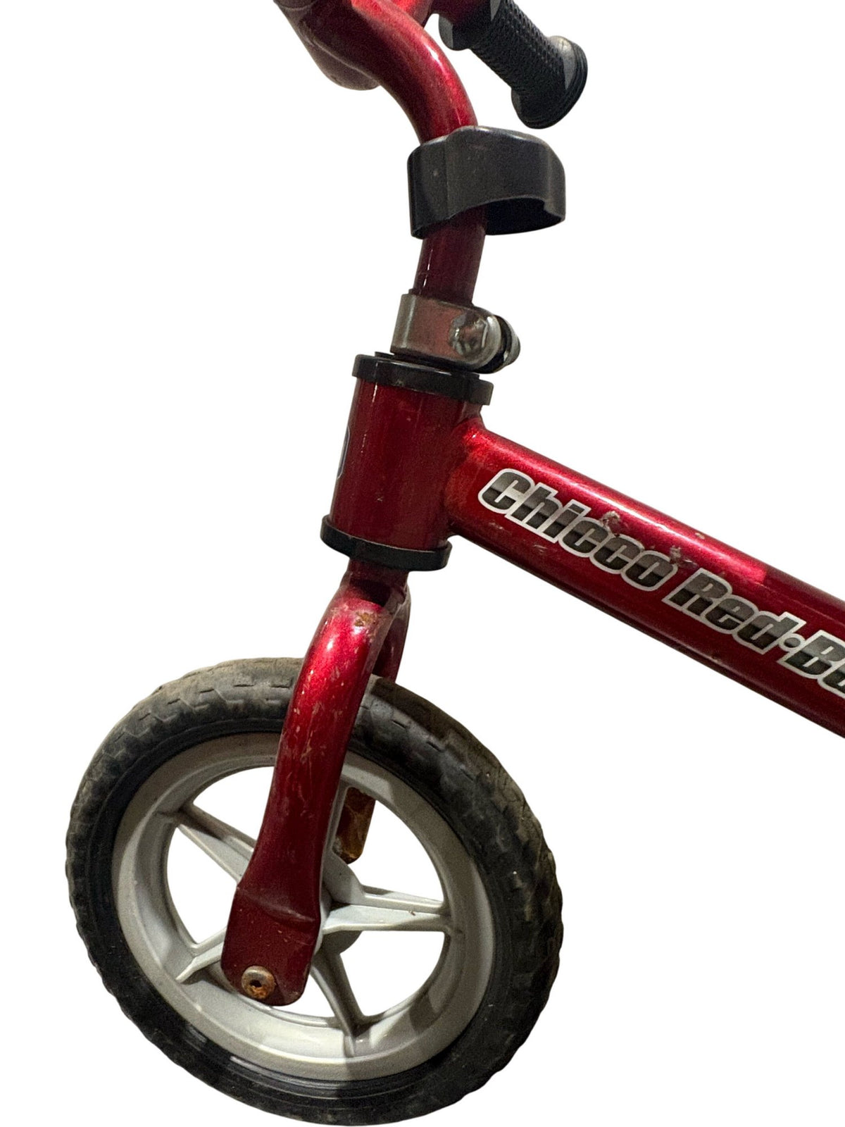 Serviced Chicco Push Bike Red Bullet 12" (Pre-Loved)
