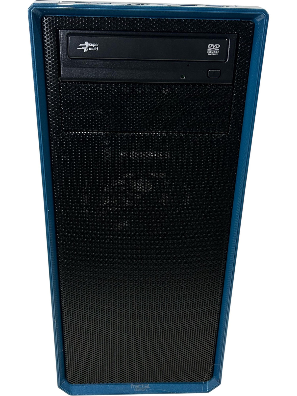 Fractal Design Core 2300 Blue Mid Tower PC Case with Dual Fans (Pre-Loved)