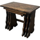 Vintage Set of 3 Wooden Nesting Tables (Pre-Loved)