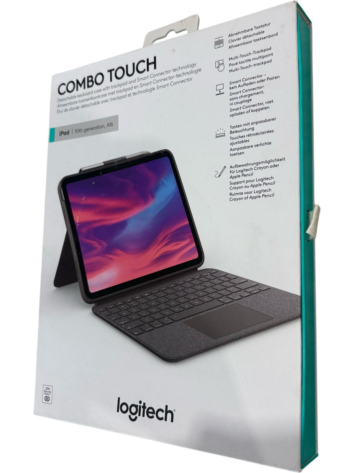 Logitech Combo Touch Keyboard Case for iPad 10th Generation (Pre Loved)