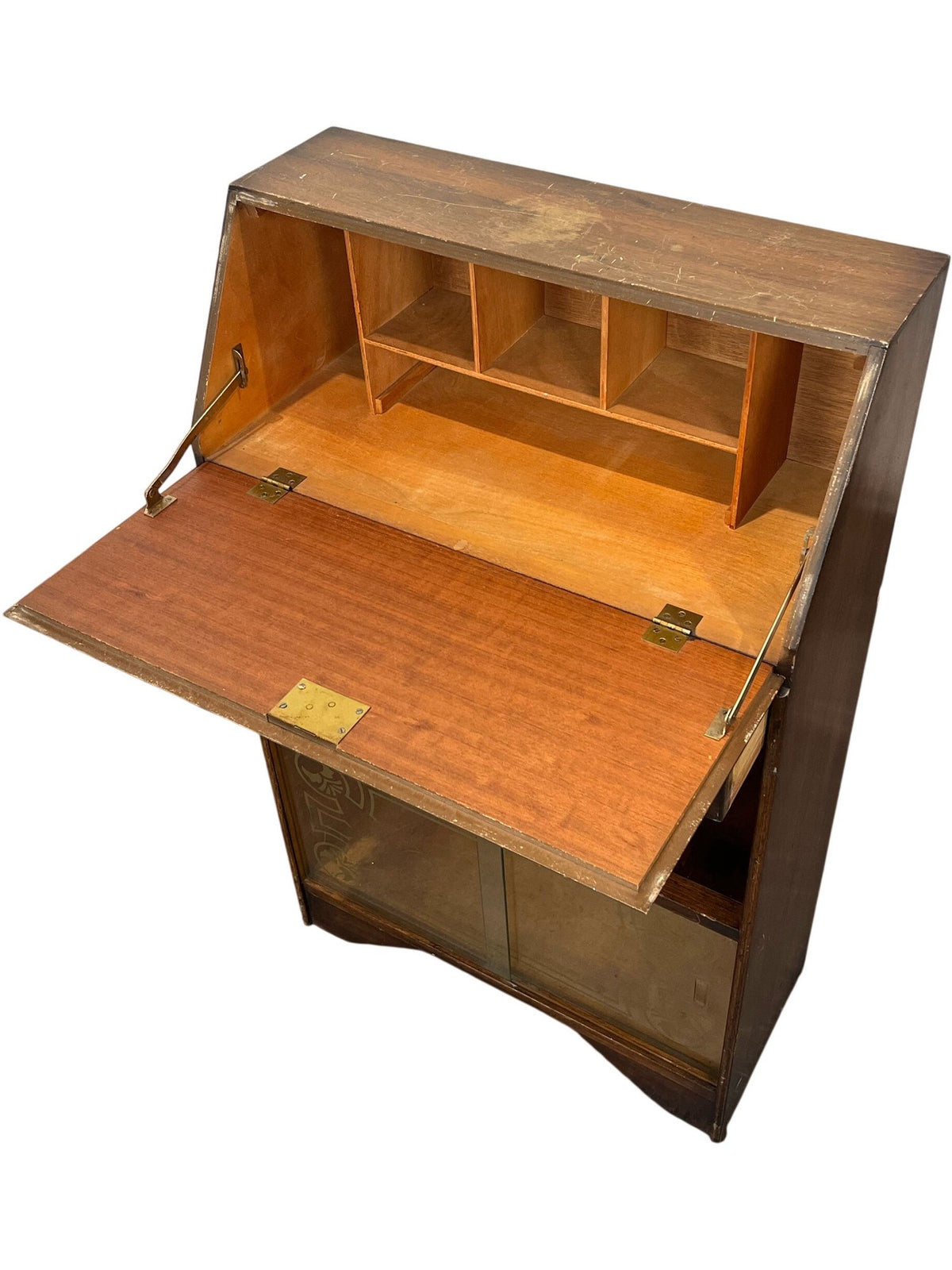 Antique Vintage Bureau Wood Desk (Pre-Loved)