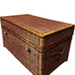 Large Wicker Storage Chest Rattan Trunk Basket with Handles 90cm (Pre-Loved)