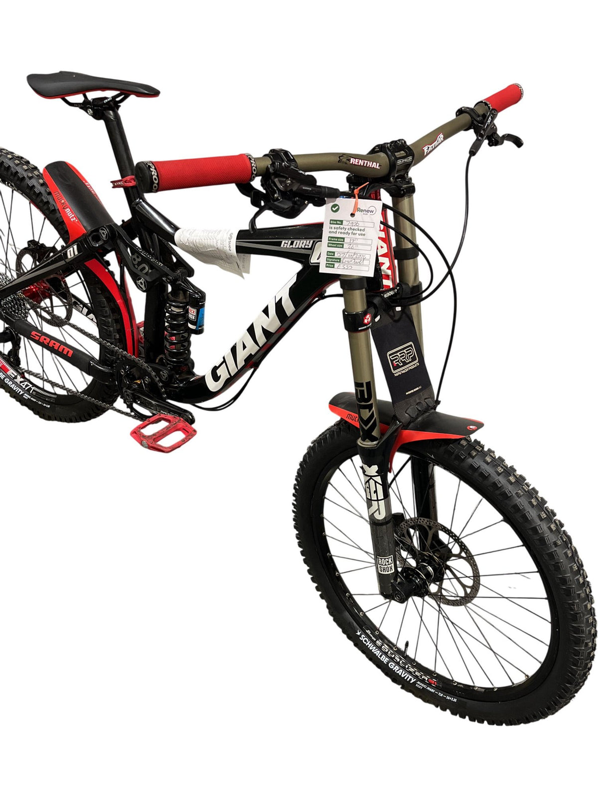Serviced Giant Glory 01 Downhill Mountain Bike (Pre-Loved)