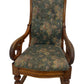 Vintage Floral Wooden Rocking Chair (Pre-Loved)