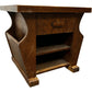Vintage Wooden Accent Table with Drawer and Shelves (Pre-Loved)