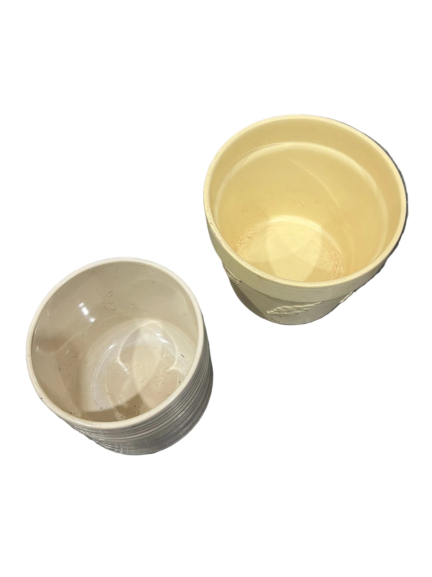 Textured Small Plant Pots (Pre-Loved)