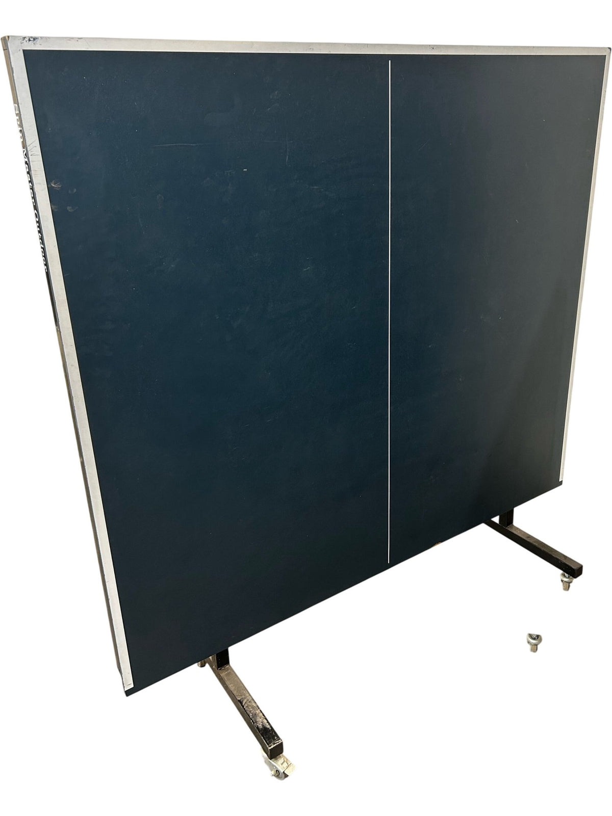 Folding Outdoor Table Tennis Ping Pong Table with Wheels No Net (Pre-Loved)
