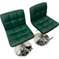 Green Bar Stools Adjustable Height (Pre-Loved)
