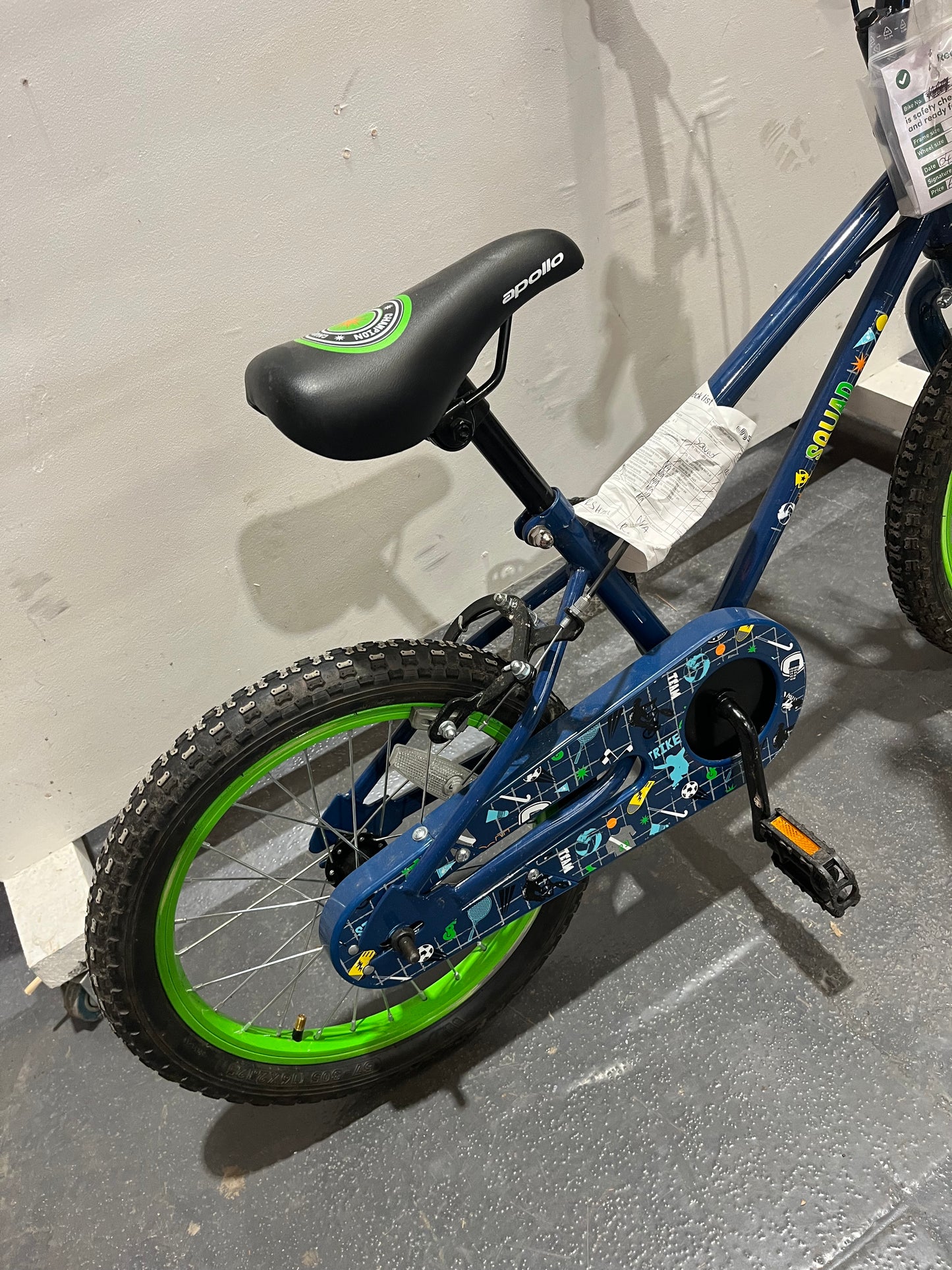 Apollo Squad Blue 16” Children’s Bike (Pre-Loved)