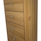 Wooden Tall Display Cabinet 125cm (Pre-Loved)