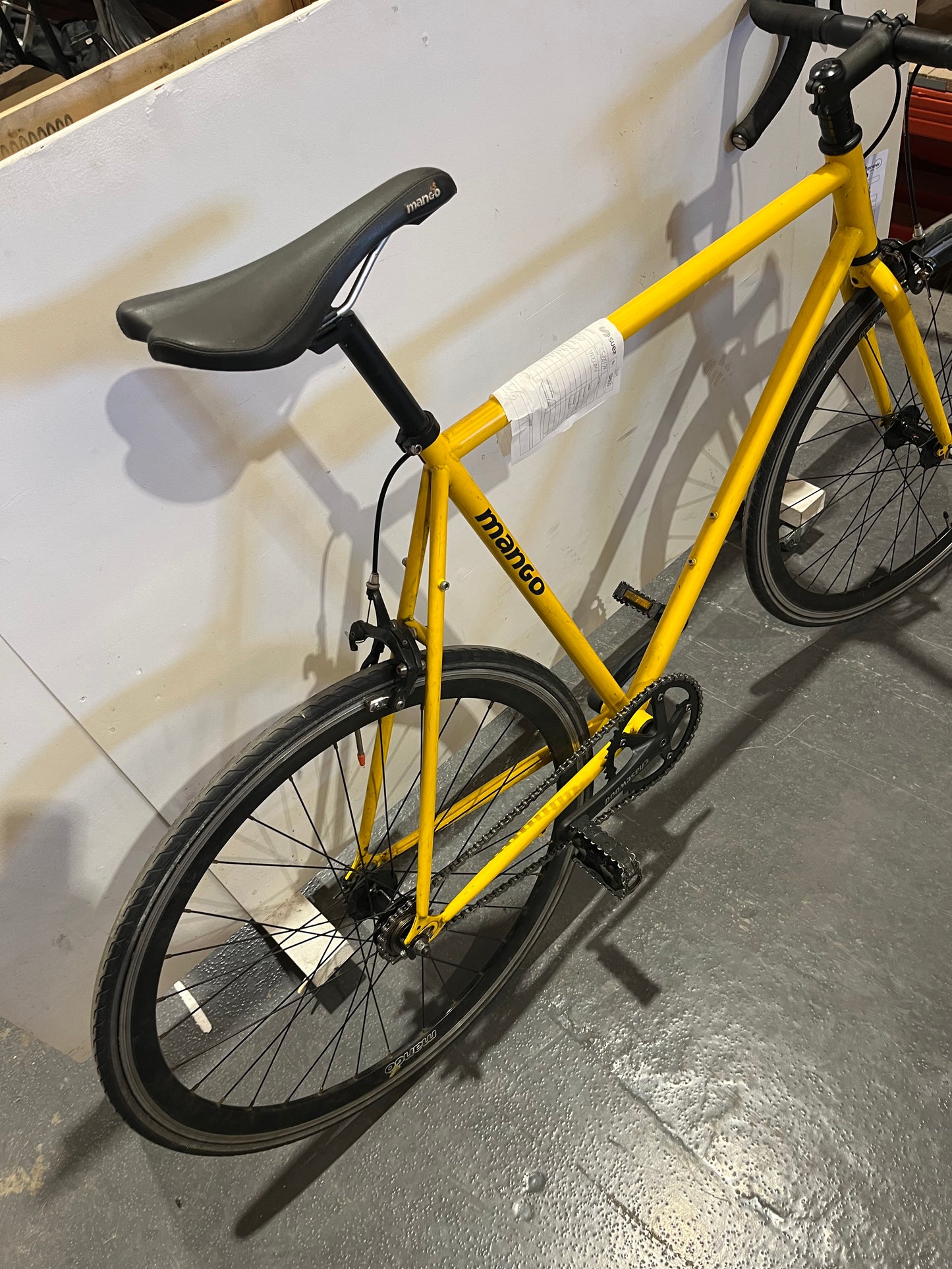 Mango Yellow 700c Road Bike (Pre-Loved)