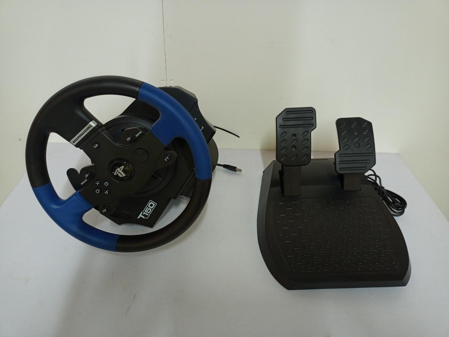 Thrustmaster steering wheel & pedals