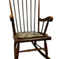 Vintage Wooden Rocking Chair with Floral Cushion (Pre-Loved)