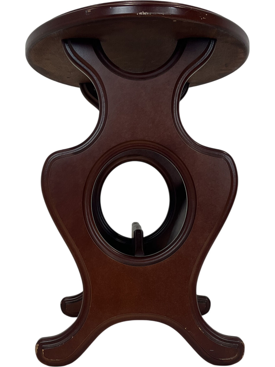 Vintage Mid Century Style Wooden Magazine Vinyl Holder Table (Pre-Loved)