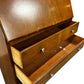 Wooden Drop-Front Writing Bureau with Drawers & Shelf (Pre-Loved)