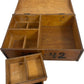 Vintage Wooden Shadow Box 1942 with Metal Accents (Pre-Loved)