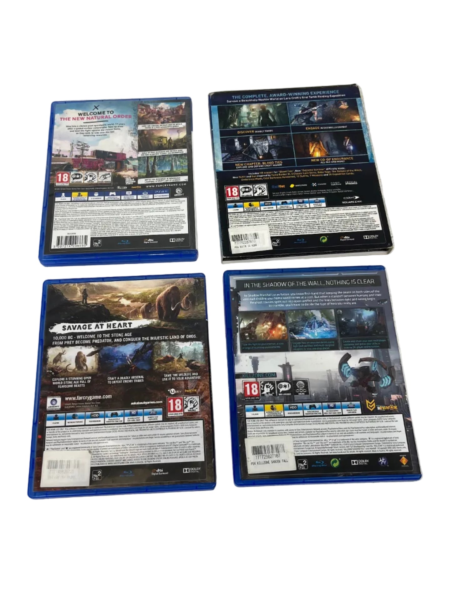 PS4 Video Games Bundle (Pre-Loved)