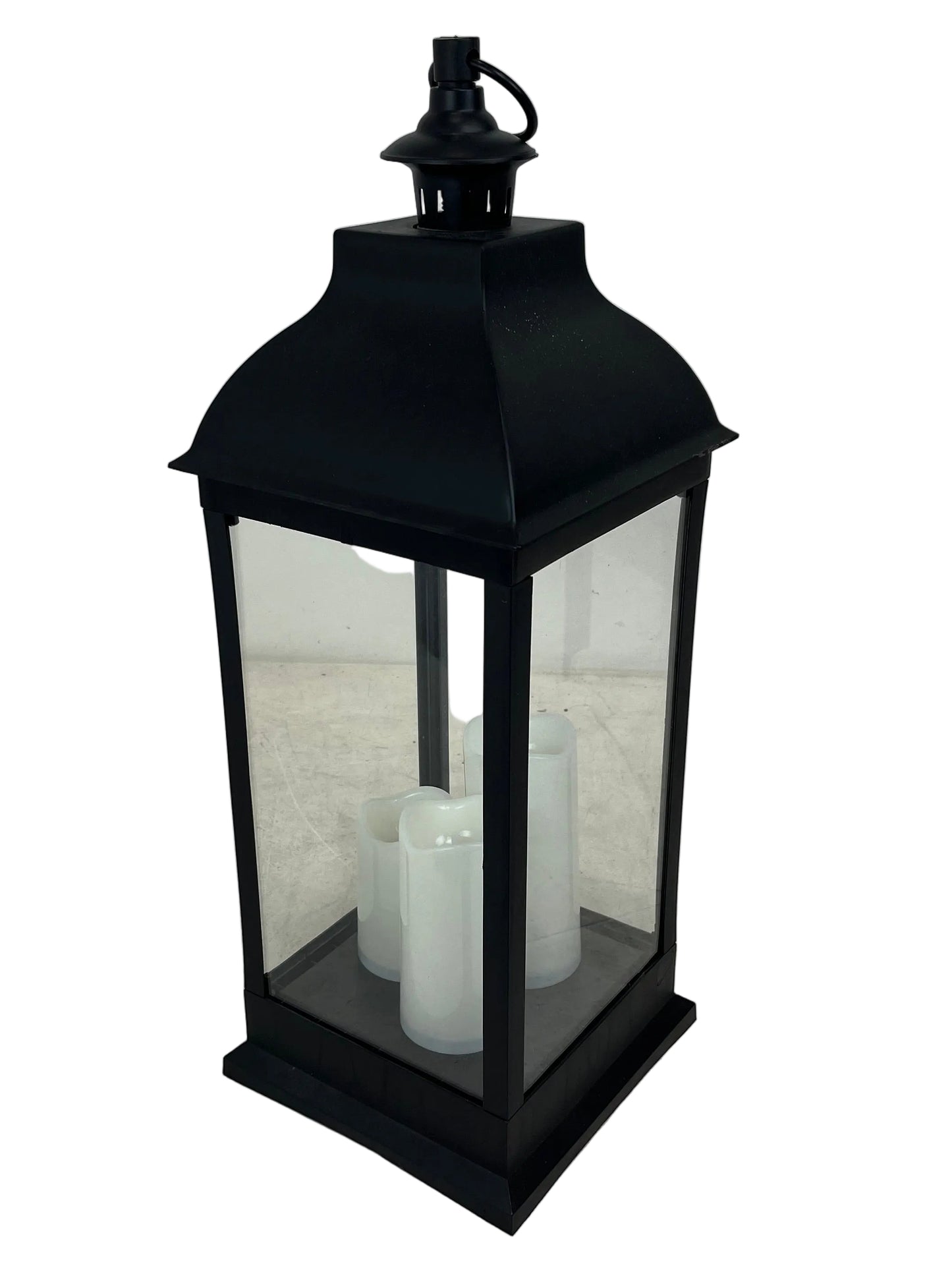 Black Decorative Candle Lantern (Pre-Loved)