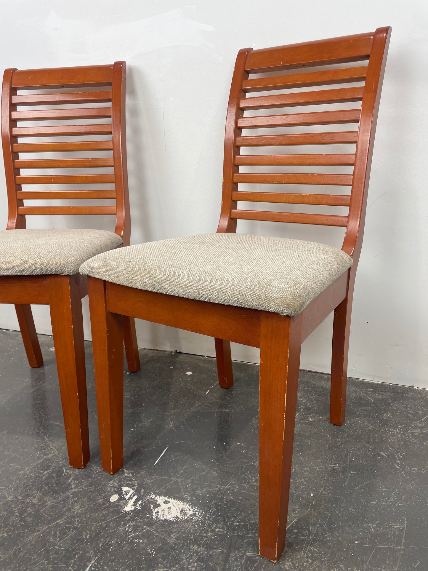 Brown Dining Chairs X2 (Pre-loved)