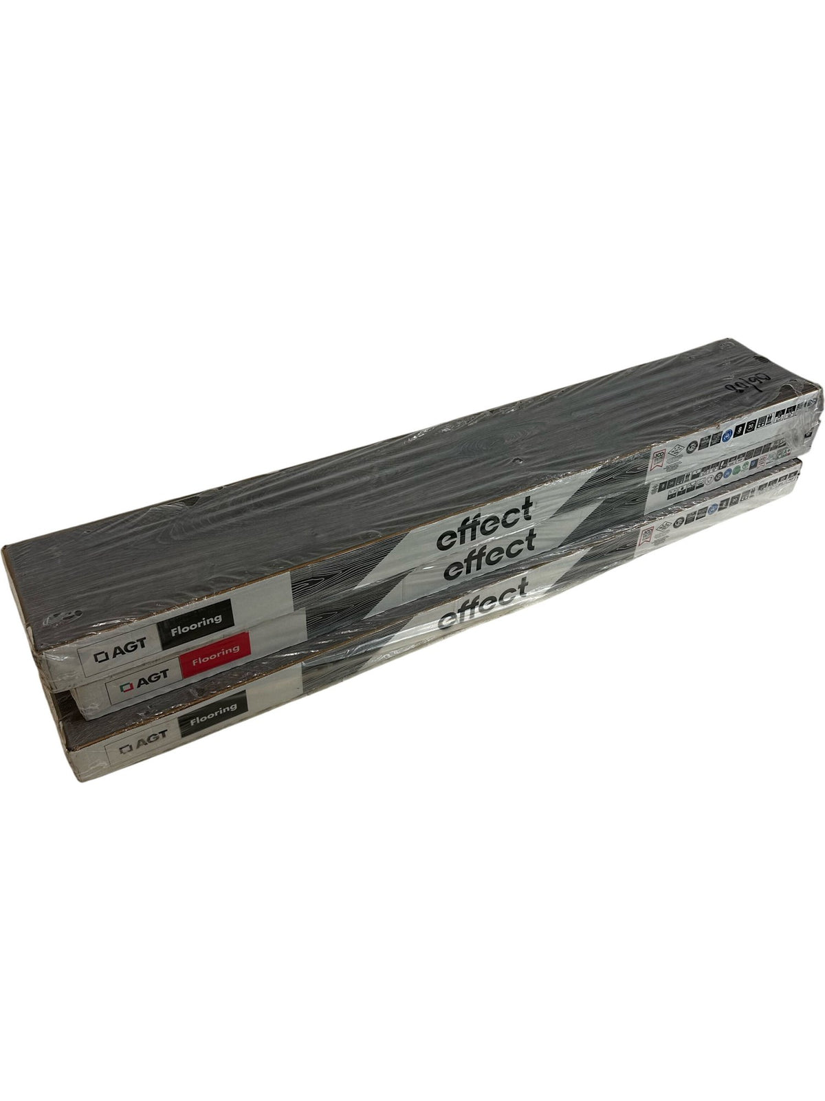 AGT Effect Grey 8mm Laminate Click Flooring 3 Packs Approx 5.49m² (Pre-Loved)