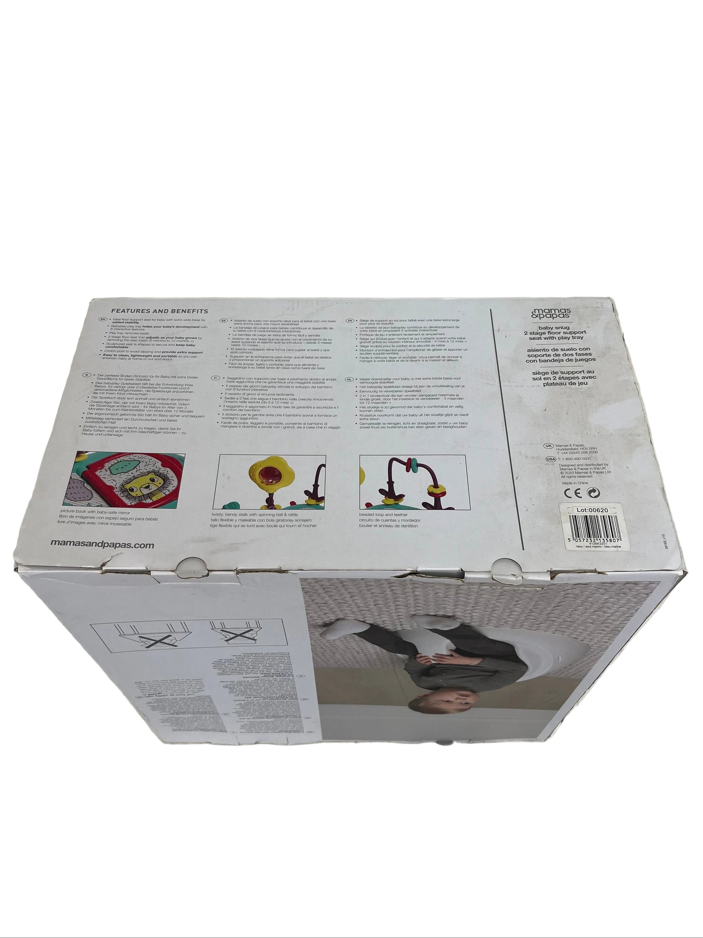 Mamas & Papas Baby Snug Floor Support Seat (Pre-Loved)